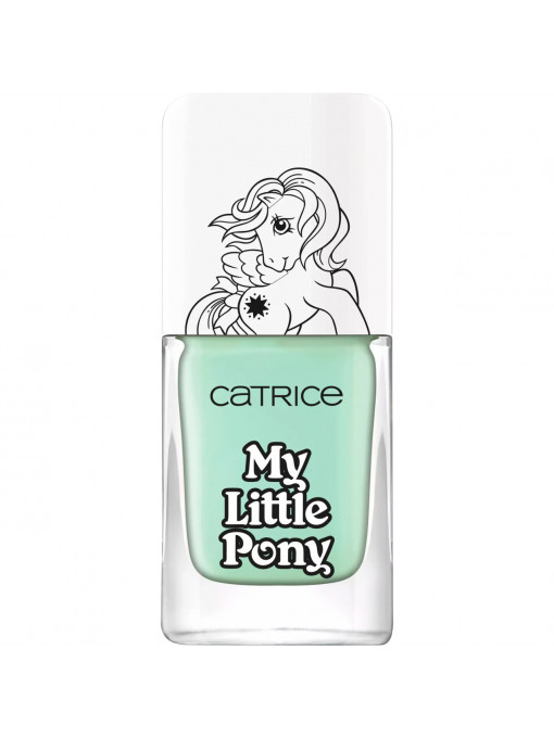 Lac de unghii colectia my little pony lovely minty c04 catrice,10.5 ml 1 - 1001cosmetice.ro