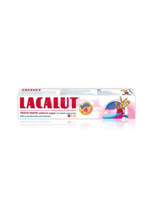 Lacalut | Lacalut baby pasta de dinti pentru copii 0-4 ani | 1001cosmetice.ro