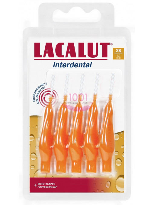Igiena orala, lacalut | Lacalut periute interdentare set 5 bucati marimea xs | 1001cosmetice.ro