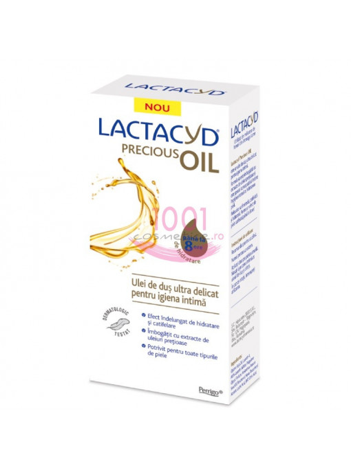 Lactacyd precious oil ulei de dus ultra delicat pentru igiena intima 1 - 1001cosmetice.ro
