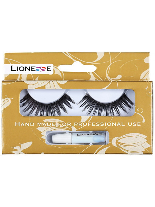 Make-up, lionesse | Lionesse gene false tip banda + lipici ne-704 | 1001cosmetice.ro