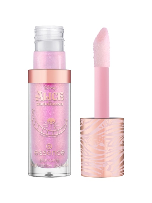Gloss | Lipgloss plumping high-shine, disney alice in wonderland, 01 wear a smile, essence, 4 ml | 1001cosmetice.ro