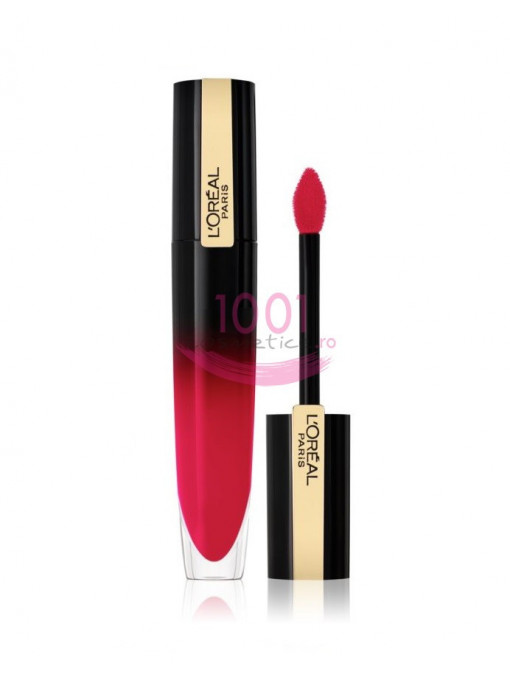 Make-up | Loreal rouge signature brilliant ruj lichid be passionate 307 | 1001cosmetice.ro
