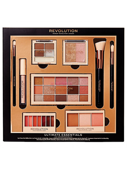 Makeup revolution ultimate essential kit de makeup 1 - 1001cosmetice.ro