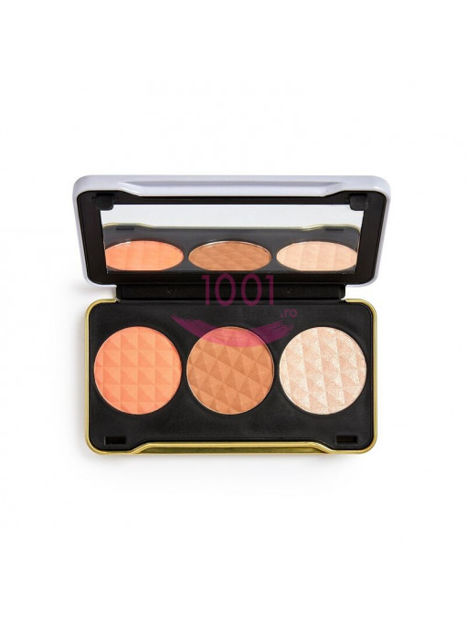 Make-up, makeup revolution | Makeup revolution x patricia bright moonlight glow paleta pentru fata | 1001cosmetice.ro