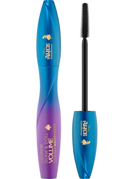 Rimel - mascara | Mascara glam & doll volume waterproof, disney alice in wonderland, catrice, 10 ml | 1001cosmetice.ro