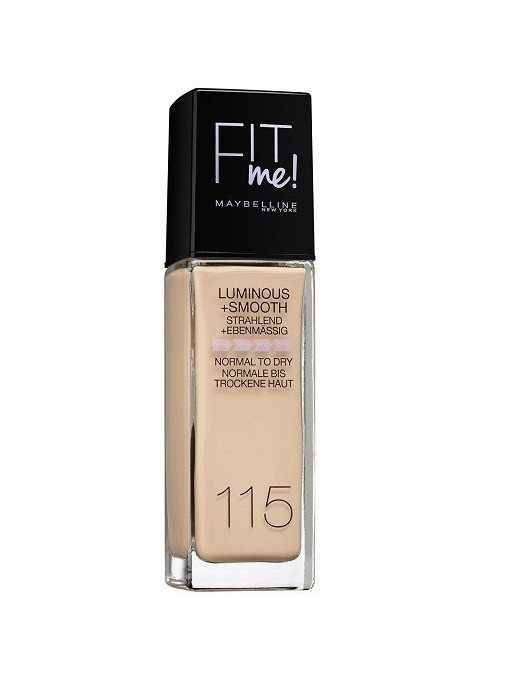 Maybelline fit me luminous + smooth fond de ten ivory 115 1 - 1001cosmetice.ro