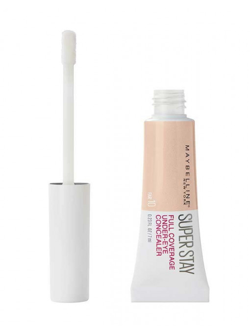 Conceler - corector, maybelline | Maybelline super stay full coverage under eye corector fair 10 | 1001cosmetice.ro