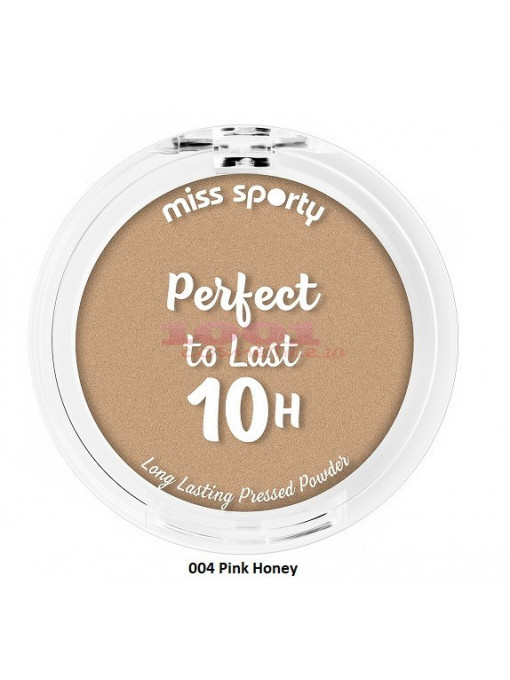 Miss sporty perfect to last 10 h pudra compacta 004 pink honey 1 - 1001cosmetice.ro