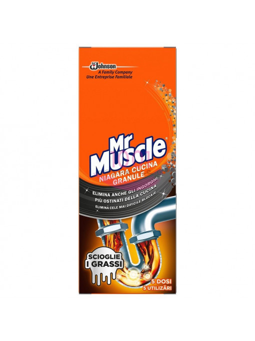 Curatenie, 2k | Mr muscle granule pentru desfundat tevile | 1001cosmetice.ro