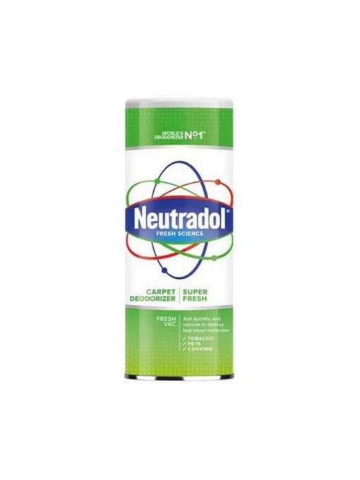 Neutradol | Neutralizator de miros pentru covoare, pudra, super fresh, neutradol, 350 g | 1001cosmetice.ro