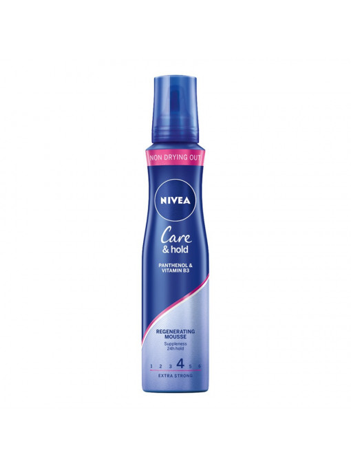 Fixativ &amp; spuma, nivea | Nivea care hold spuma de coafat nivel fixare 4 | 1001cosmetice.ro