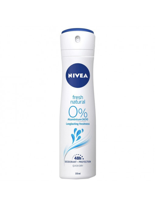 Spray &amp; stick dama, nivea | Nivea fresh natural women deodorant antiperspirant spray | 1001cosmetice.ro
