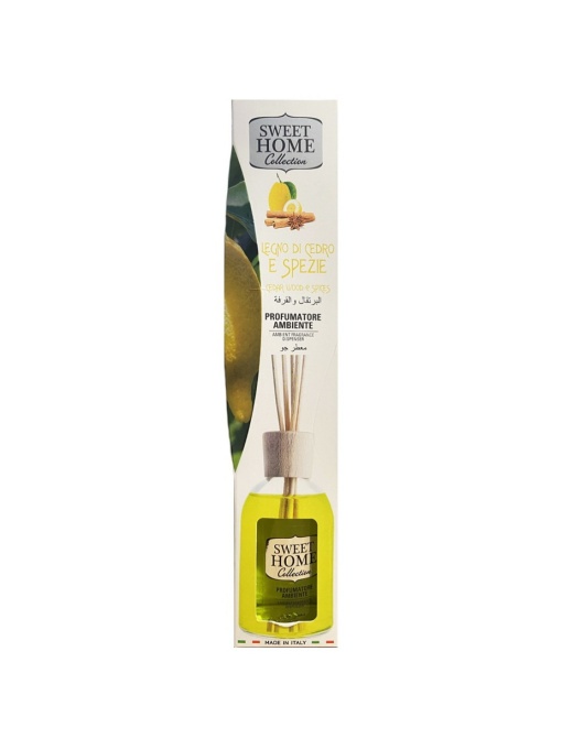 Odorizante camera | Odorizant betisoare pentru camera miros de cedru, sweet home, 100 ml | 1001cosmetice.ro