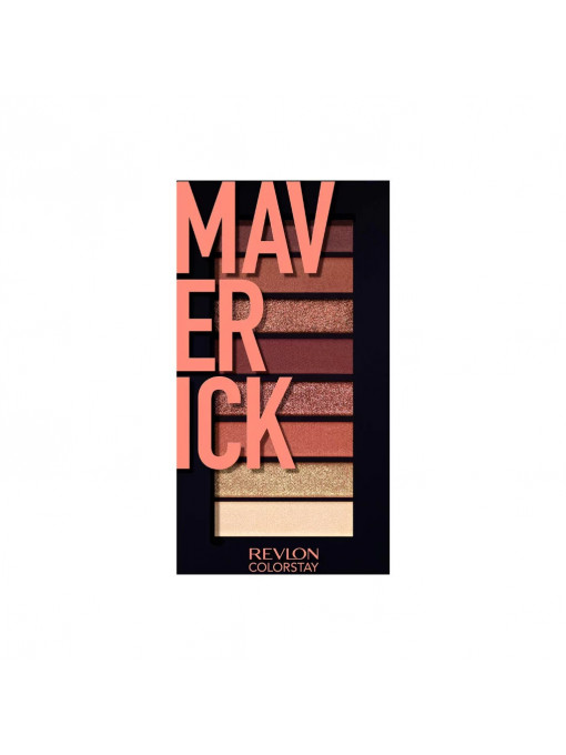 Make-up, revlon | Paleta de fard de pleoape 8 nuante revlon maverick 930 | 1001cosmetice.ro
