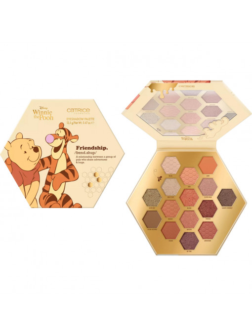 Fard de pleoape | Paleta de farduri disney winnie the pooh , it's a good day to have a good day 030, catrice | 1001cosmetice.ro