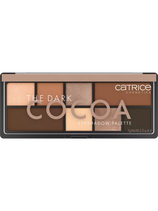 Fard de pleoape, catrice | Paleta de farduri pentru pleoape the dark cocoa catrice | 1001cosmetice.ro