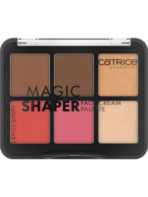 Make-up | Paletă pentru față magic shaper face palette catrice, 6 g | 1001cosmetice.ro