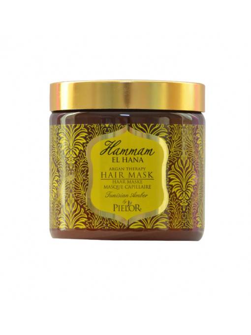 Pielor | Pielor hammam el hana argan therapy tunisian amber masca de par, 500 ml | 1001cosmetice.ro
