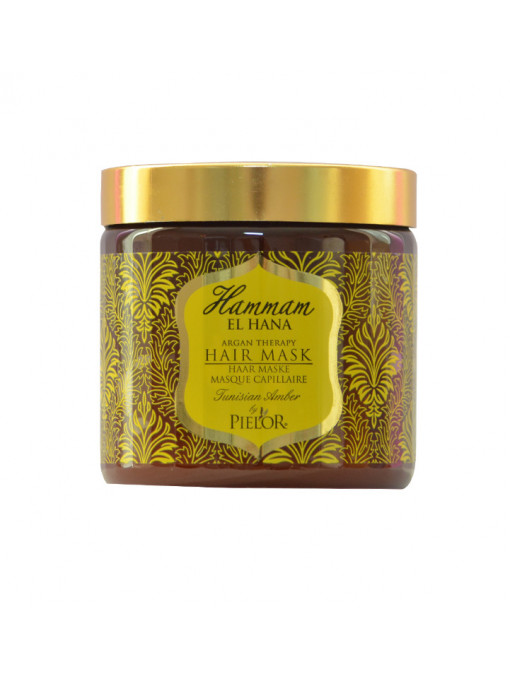 Pielor hammam el hana argan therapy tunisian amber masca de par, 500 ml 1 - 1001cosmetice.ro