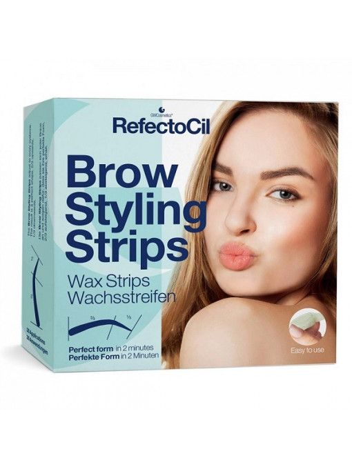 Par, refectocil | Refectocil brow styling strips benzi pentru sprancene | 1001cosmetice.ro