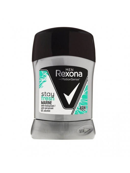 Rexona men deodorant antiperspirant stick stay fresh marine 1 - 1001cosmetice.ro
