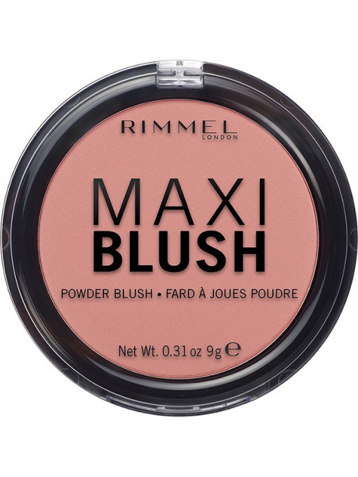 Fard de obraz (blush), rimmel london | Rimmel london maxi blush fard de obraz 006 exposed | 1001cosmetice.ro
