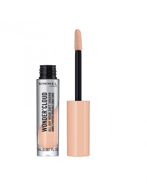 Make-up, rimmel london | Rimmel london wonder cloud all day wear soft shadow chilled peach 005 | 1001cosmetice.ro