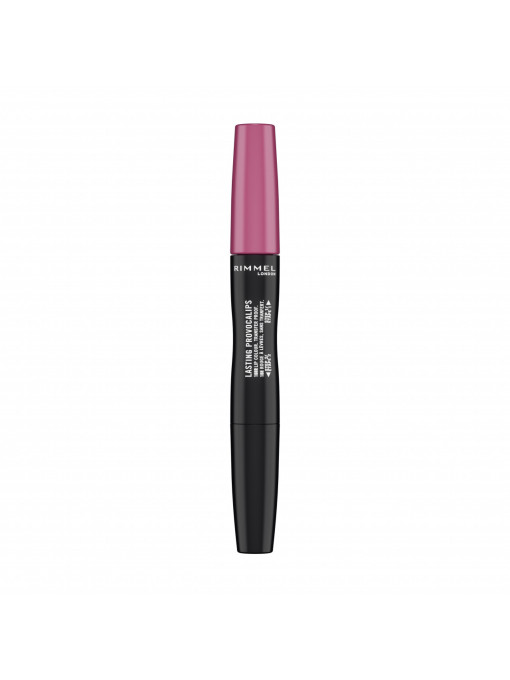 Ruj, rimmel london | Ruj cu persistenta indelungata lasting provocalips double ended rimmel london pinky promise 410 | 1001cosmetice.ro