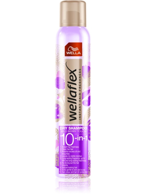 Promotii | Sampon uscat wellaflex wild berrytouch wella, 180 ml | 1001cosmetice.ro