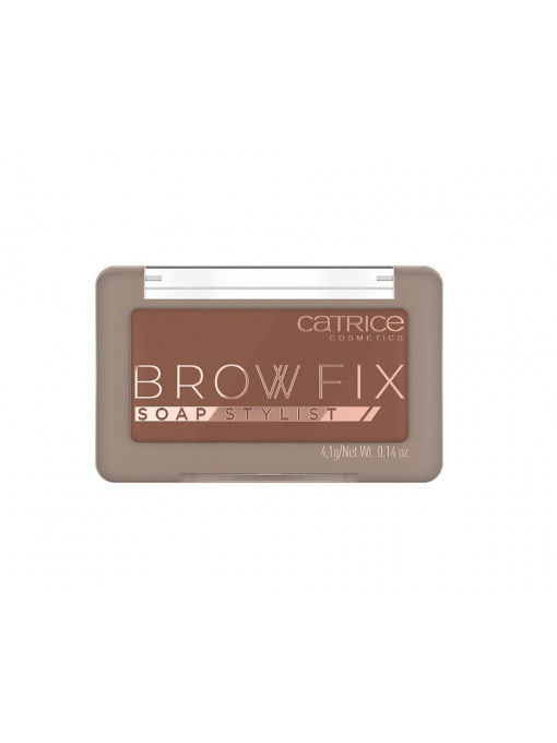 Make-up, catrice | Sapun special pentru fixarea sprancenelor, brow fix soap stylist, warm brown 050, catrice, 4.1 g | 1001cosmetice.ro