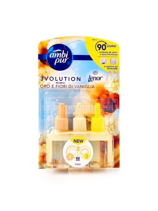 Set 3 rezerve Vanilie, Perfect Scents/Ambi Pur, 20 ml