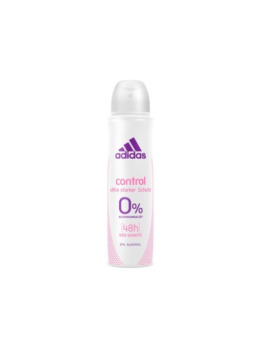 [Spray antiperspirant adidas control ultra 0% aluminiu 48 hl femei 150 ml - 1001cosmetice.ro] [1]