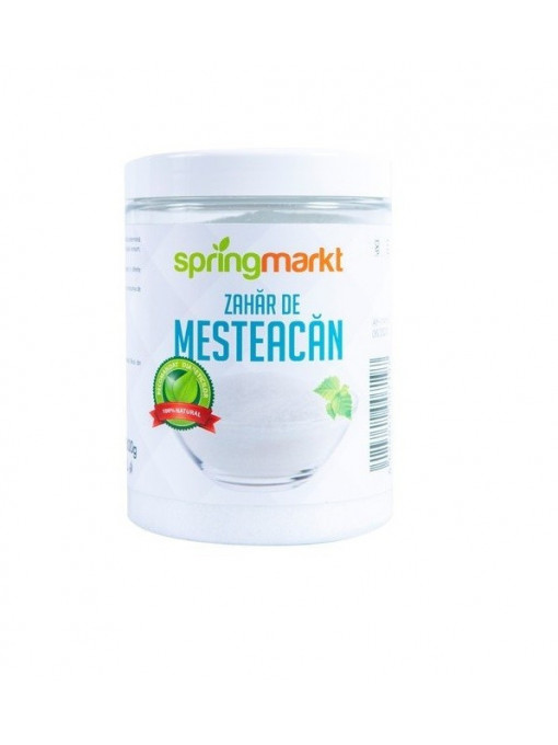 Suplimente & produse bio | Springmarkt zahar de mesteacan la cutie, 800 g | 1001cosmetice.ro