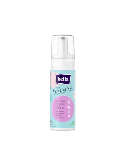 Corp | Spuma pentru igiena intima bella for teens sensitive bella, 150 ml | 1001cosmetice.ro