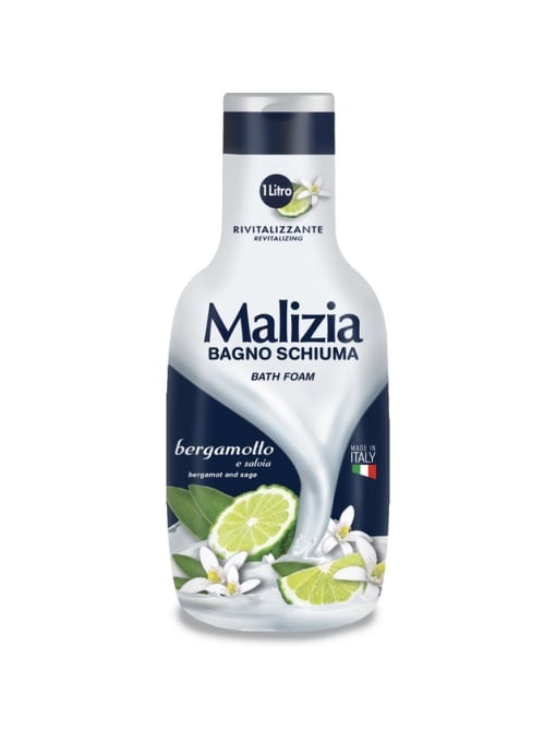 Corp | Spumant de baie cu miros de bergamota si salvie malizia, 1l | 1001cosmetice.ro