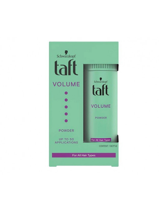 Fixativ &amp; spuma, taft | Taft volume powder pudra pentru volum instant | 1001cosmetice.ro