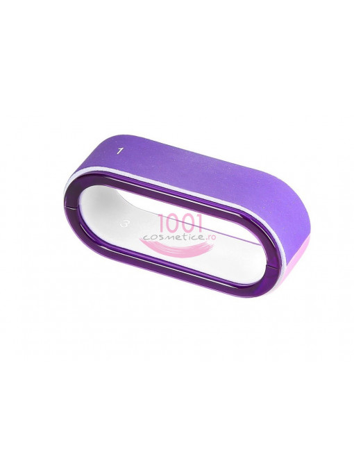 Pile unghii | Tools for beauty 3 way oval buffer pentru unghii | 1001cosmetice.ro