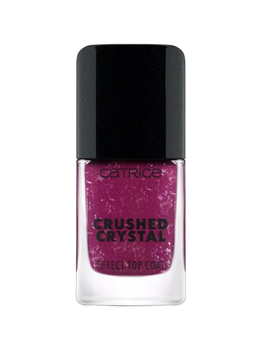 Unghii | Top coat pentru unghii crushed crystal amethyst aura 010 catrice , 10.5 ml | 1001cosmetice.ro