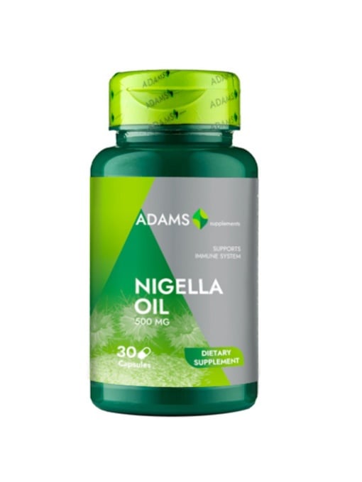 Afectiuni | Ulei din chimen negru nigella oil adams, 30 capsule | 1001cosmetice.ro