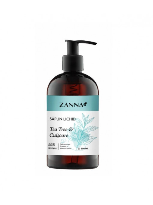 Sapun | Zanna sapun lichid tea tree si cuisoare | 1001cosmetice.ro