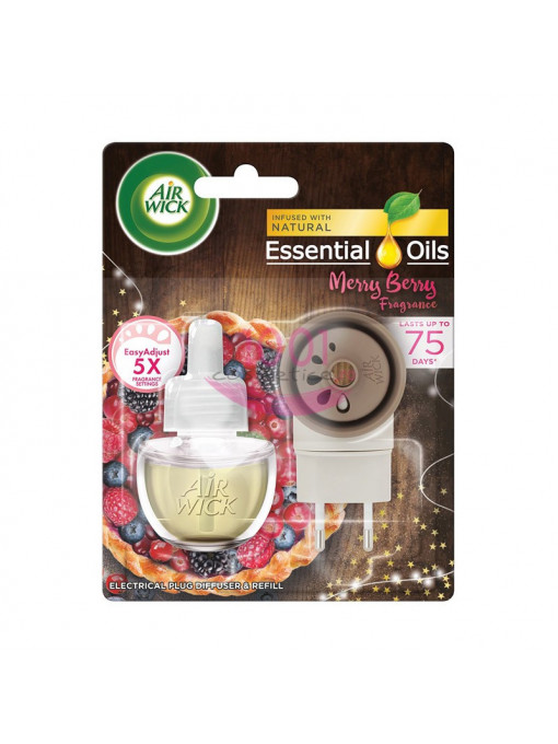 Air wick life scents odorizant electric pentru camera merry berry 1 - 1001cosmetice.ro