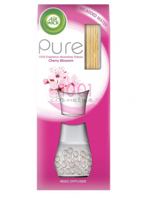 Air wick reed diffuser odorizant betisoare parfumate cherry blossom 1 - 1001cosmetice.ro