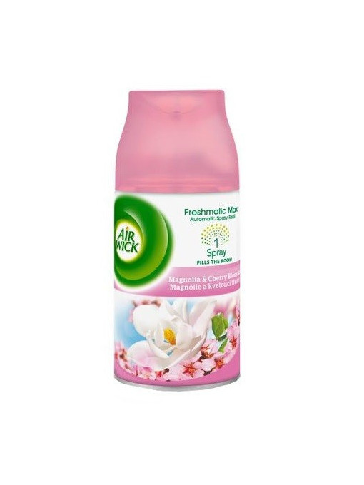Air wick rezerva odorizant de camera automatic spray magnolia & cherry blossom 1 - 1001cosmetice.ro