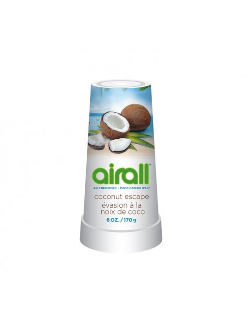 Odorizante camera, airall | Airall solid air freshener coconut escape odorizant solid de aer cocos | 1001cosmetice.ro