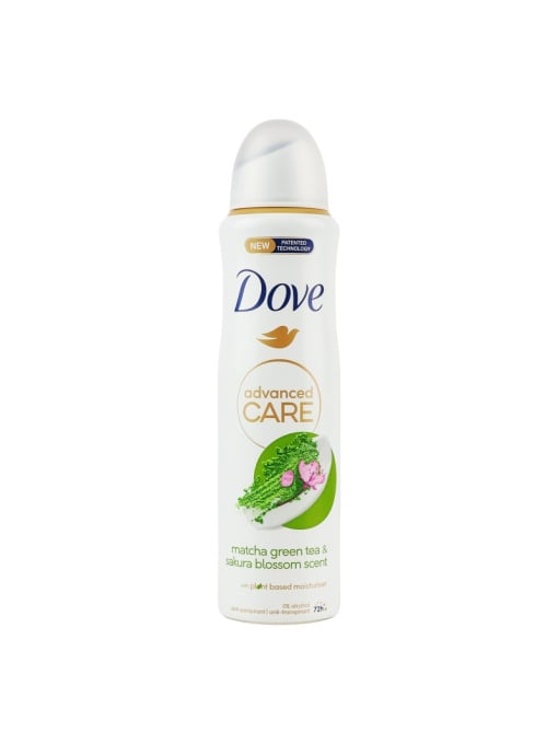 [Antiperspirant deodorant spray advance care cu matcha green & sakura blossom, dove - 1001cosmetice.ro] [1]