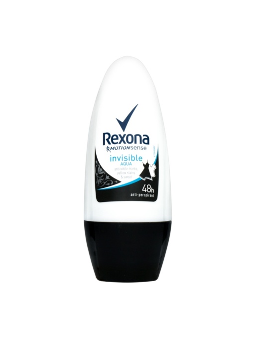 Promotii | Antiperspirant motion sense deodorant roll-on invisible aqua, rexona, 50 ml | 1001cosmetice.ro