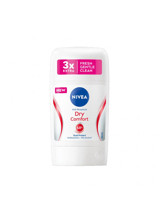 Promotii | Antiperspirant stick dry comfort 48h nivea, 50 ml | 1001cosmetice.ro