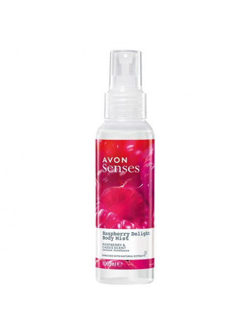 Avon | Avon senses spray de corp parfumat naturals cocktails zmeura si coacaze | 1001cosmetice.ro