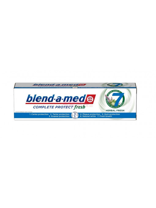 Blend a med complete protect herbal fresh pasta de dinti 1 - 1001cosmetice.ro